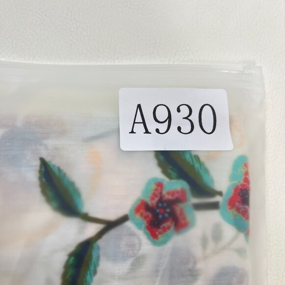 NWOT Johnny Was Ardella Silk Blend Maxi Dress/Cover up Floral Puff Sleeve Size S - Picture 14 of 14